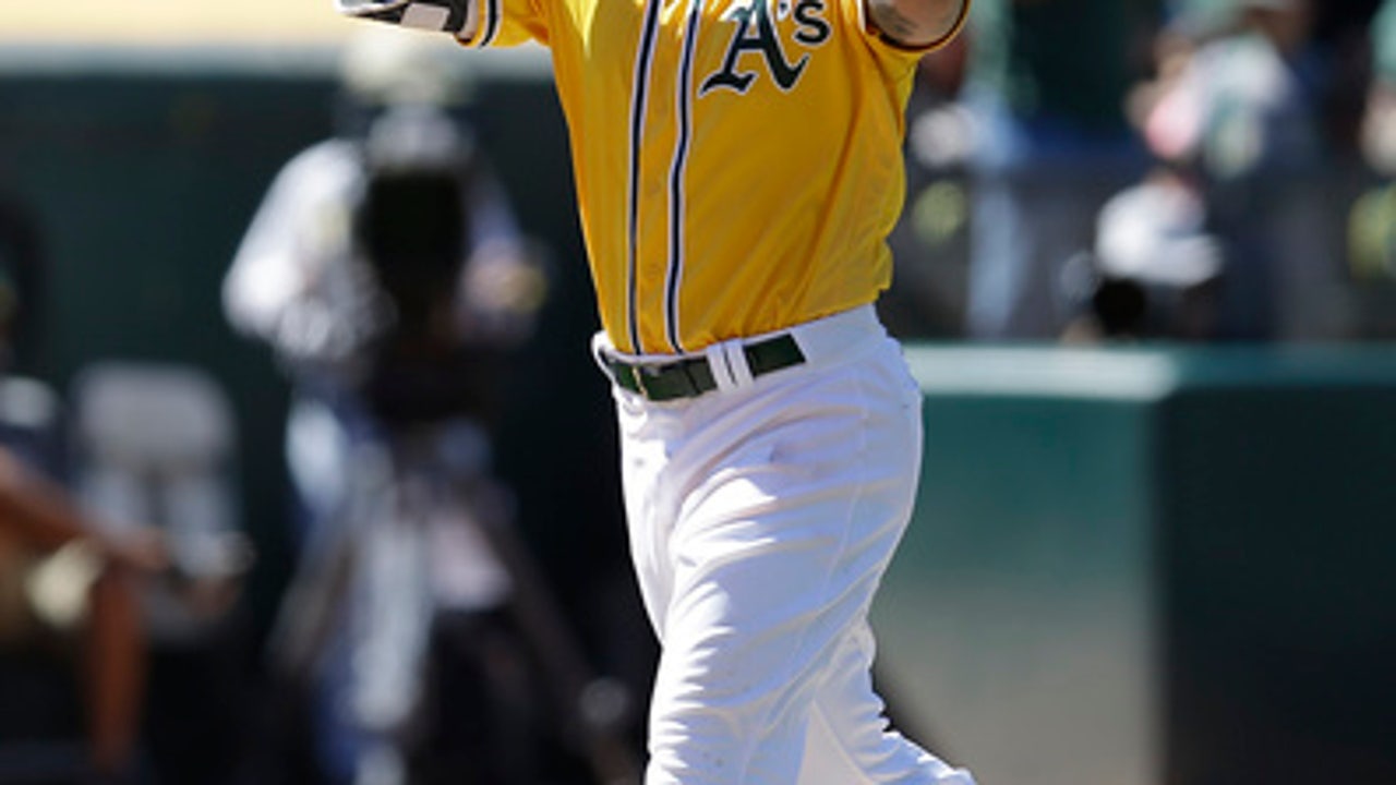 Healy powers Athletics past Nationals, 10-4 (Jun 03, 2017)